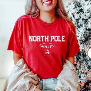 North Pole University Shirt
